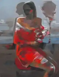 HAKAN ERASLAN tarafından 2013 yılında 86x65 cm ölçülerinde Tuval üzeri yağlı boya tekniği ile yapılmıştır.