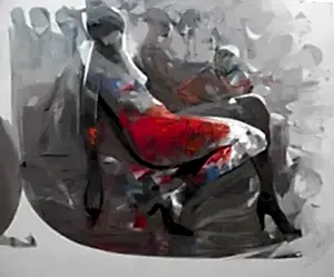 HAKAN ERASLAN tarafından 2013 yılında 86x105 cm ölçülerinde Tuval üzeri yağlı boya tekniği ile yapılmıştır.