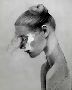 HAKAN ERASLAN tarafından 2019 yılında 34x25 cm ölçülerinde Kağıt üzeri desen tekniği ile yapılmıştır.