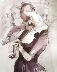 HAKAN ERASLAN tarafından 2022 yılında 41x29 cm ölçülerinde Kağıt üzeri sulu boya tekniği ile yapılmıştır.