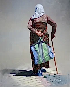 HASAN SAYGIN tarafından 2021 yılında 100x81 cm ölçülerinde Tuval üzeri yağlı boya tekniği ile yapılmıştır.