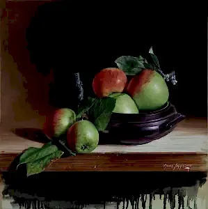 HASAN SAYGIN tarafından 2020 yılında 50x50 cm ölçülerinde Tuval üzeri yağlı boya tekniği ile yapılmıştır.