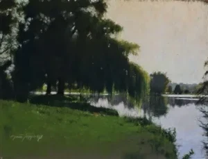 HASAN SAYGIN tarafından 65x50 cm ölçülerinde Kağıt üzeri pastel boya tekniği ile yapılmıştır.