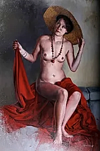 HASAN SAYGIN tarafından 2016 yılında 116x89 cm ölçülerinde Tuval üzeri yağlı boya tekniği ile yapılmıştır.