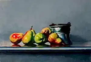 HASAN SAYGIN tarafından 2008 yılında 55x38 cm ölçülerinde Tuval üzeri yağlı boya tekniği ile yapılmıştır.