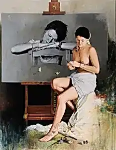 HASAN SAYGIN tarafından 2013 yılında 146x114 cm ölçülerinde Tuval üzeri yağlı boya tekniği ile yapılmıştır.