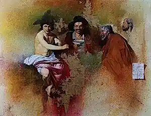 HASAN SAYGIN tarafından 2002 yılında 146x114 cm ölçülerinde Tuval üzeri yağlı boya tekniği ile yapılmıştır.