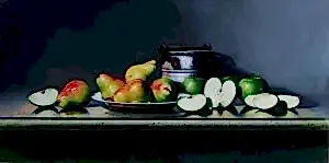 HASAN SAYGIN tarafından 2008 yılında 80x40 cm ölçülerinde Tuval üzeri yağlı boya tekniği ile yapılmıştır.