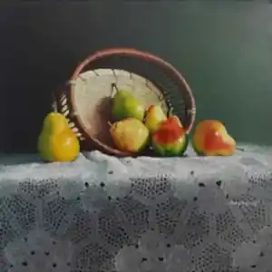 HASAN SAYGIN tarafından 2011 yılında 50x50 cm ölçülerinde Tuval üzeri yağlı boya tekniği ile yapılmıştır.