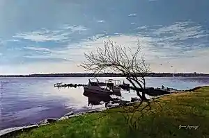 HASAN SAYGIN tarafından 2025 yılında 53x80 cm ölçülerinde Tuval üzeri yağlı boya tekniği ile yapılmıştır.