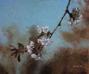 HASAN SAYGIN tarafından 2025 yılında 52x63 cm ölçülerinde Tuval üzeri yağlı boya tekniği ile yapılmıştır.