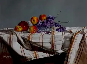 HASAN SAYGIN tarafından 2024 yılında 60x80 cm ölçülerinde Tuval üzeri yağlı boya tekniği ile yapılmıştır.