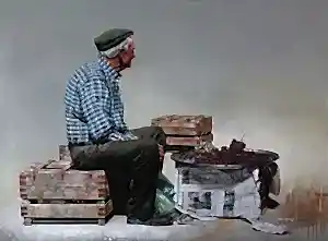 HASAN SAYGIN tarafından 2021 yılında 97x130 cm ölçülerinde Tuval üzeri yağlı boya tekniği ile yapılmıştır.