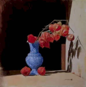 HASAN SAYGIN tarafından 2019 yılında 80x80 cm ölçülerinde Tuval üzeri yağlı boya tekniği ile yapılmıştır.