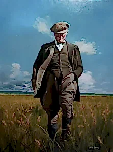 HASAN SAYGIN tarafından 2023 yılında 130x97 cm ölçülerinde Tuval üzeri yağlı boya tekniği ile yapılmıştır.