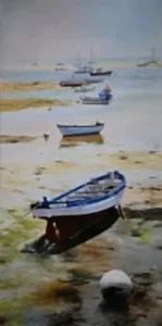 HASAN SAYGIN tarafından 2022 yılında 100x49 cm ölçülerinde Tuval üzeri yağlı boya tekniği ile yapılmıştır.