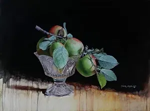 HASAN SAYGIN tarafından 2023 yılında 54x73 cm ölçülerinde Tuval üzeri yağlı boya tekniği ile yapılmıştır.