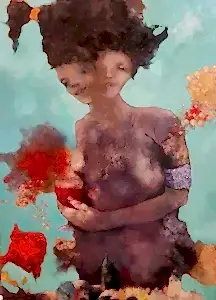 EROL PELİOĞLU tarafından 2020 yılında 80x60 cm ölçülerinde Tuval üzeri yağlı boya tekniği ile yapılmıştır.