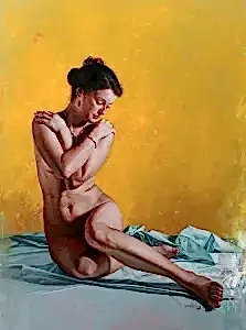 HASAN SAYGIN tarafından 130x97 cm ölçülerinde Tuval üzeri yağlı boya tekniği ile yapılmıştır.