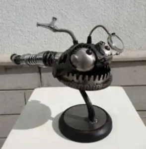 SERKAN ERKOÇ tarafından 2020 yılında 29x54x14 cm ölçülerinde Ahşap, metal tekniği ile yapılmıştır.