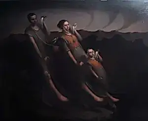 SERTAP YEĞİN tarafından 2020 yılında 130x160 cm ölçülerinde Tuval üzeri yağlı boya tekniği ile yapılmıştır.