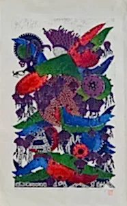 HASAN KIRAN tarafından 2022 yılında 82x50 cm ölçülerinde Ağaç Baskı - Edisyon 2/8 tekniği ile yapılmıştır.