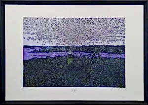 DEVRİM ERBİL tarafından 2023 yılında 70x100 cm ölçülerinde Serigrafi - EA/8 tekniği ile yapılmıştır.