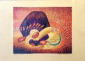 İBRAHİM BALABAN tarafından 2018 yılında 50x70 cm ölçülerinde Dijital Ögün Baskı Edisyon: 80/100 tekniği ile yapılmıştır.