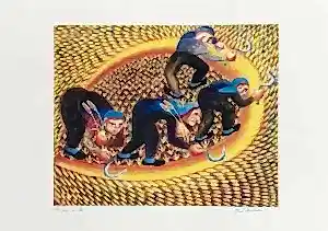 İBRAHİM BALABAN tarafından 2018 yılında 50x70 cm ölçülerinde Dijital Ögün Baskı Edisyon: 78/100 tekniği ile yapılmıştır.