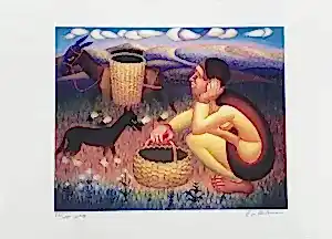 İBRAHİM BALABAN tarafından 2018 yılında 50x70 cm ölçülerinde Dijital Ögün Baskı Edisyon: 78/100 tekniği ile yapılmıştır.