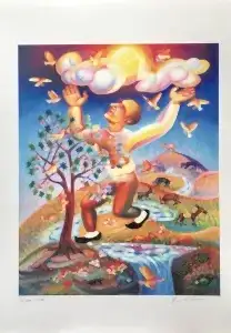 İBRAHİM BALABAN tarafından 2018 yılında 70x50 cm ölçülerinde Dijital Ögün Baskı Edisyon: 73/100 tekniği ile yapılmıştır.