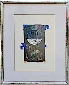 HAYATİ MİSMAN tarafından 1999 yılında 36x26 cm ölçülerinde Gravür Edisyon 38/100 tekniği ile yapılmıştır.