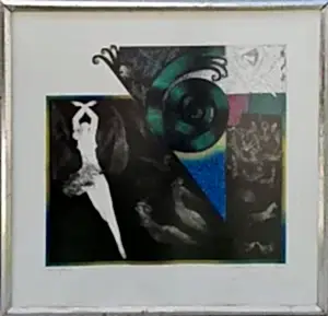 HAYATİ MİSMAN tarafından 2000 yılında 67x70 cm ölçülerinde Gravür Edisyon 8/50 tekniği ile yapılmıştır.