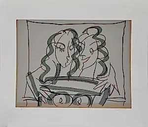 ADNAN TURANİ tarafından 1999 yılında 72x80 cm ölçülerinde Serigrafi Edition: 92/100 tekniği ile yapılmıştır.