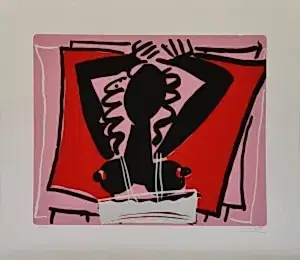 ADNAN TURANİ tarafından 1999 yılında 70x80 cm ölçülerinde Serigrafi Edition: 41/100 tekniği ile yapılmıştır.