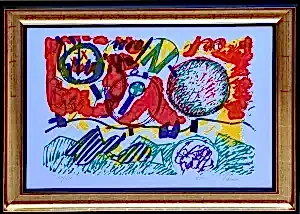 ÖZDEMİR ALTAN tarafından 2000 yılında 50x70 cm ölçülerinde Baskı 52//100 tekniği ile yapılmıştır.