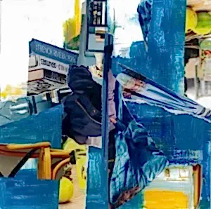 HAZAL AKSOY tarafından 2021 yılında 60x60 cm ölçülerinde Tuval üzeri Dijital Baskı tekniği ile yapılmıştır.