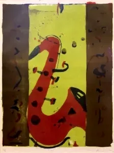 ERDAL KURUZU tarafından 2004 yılında 87x63 cm ölçülerinde Gravür 2//7 tekniği ile yapılmıştır.