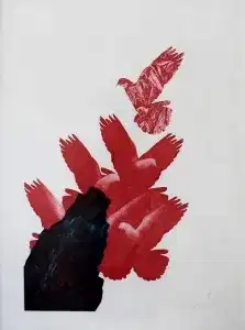 FATİH MİKA tarafından 80x60 cm ölçülerinde Gravür tekniği ile yapılmıştır.