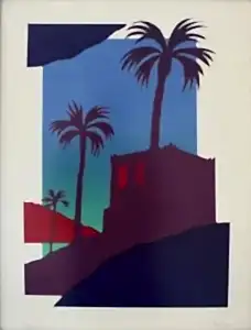 YILMAZ AYSAN tarafından 49x36 cm ölçülerinde Serigrafi 33//40 tekniği ile yapılmıştır.