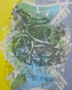 ENGİN KORKMAZ tarafından 2015 yılında 50x40 cm ölçülerinde Tuval üzeri akrilik boya tekniği ile yapılmıştır.