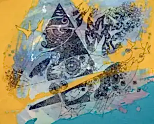 ENGİN KORKMAZ tarafından 2015 yılında 40x50 cm ölçülerinde Tuval üzeri akrilik boya tekniği ile yapılmıştır.