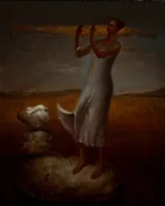 SERTAP YEĞİN tarafından 2015 yılında 50x40 cm ölçülerinde Tuval üzeri yağlı boya tekniği ile yapılmıştır.