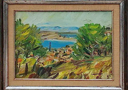 İSMAİL ALTINOK tarafından 35x50 cm ölçülerinde Tuval üzeri yağlı boya tekniği ile yapılmıştır.