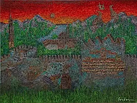 MURAT ÖZDOĞRU tarafından 2026 yılında 60x80 cm ölçülerinde Tuval üzeri akrilik boya tekniği ile yapılmıştır.