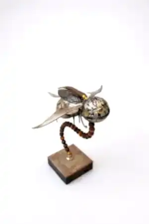 SERKAN ERKOÇ tarafından 2025 yılında 36x22x20 cm ölçülerinde Metal heykel tekniği ile yapılmıştır.