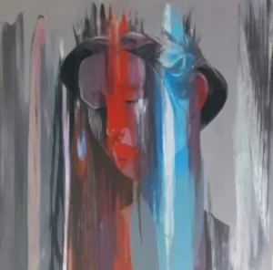 HAKAN ERASLAN tarafından 2017 yılında 70x70 cm ölçülerinde Tuvale üzeri akrilik boya boya tekniği ile yapılmıştır.