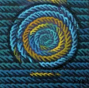 AHMET YEŞİL tarafından 20x20 cm ölçülerinde yapılmıştır.