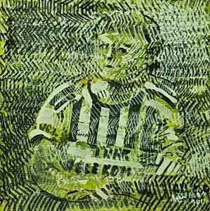 AYHAN ÇETİN tarafından 20x20 cm ölçülerinde yapılmıştır.