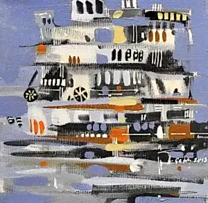 AYHAN ÇETİN tarafından 20x20 cm ölçülerinde yapılmıştır.